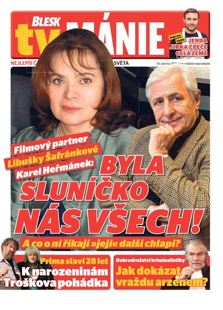 Blesk Tv manie - 19.6.2021