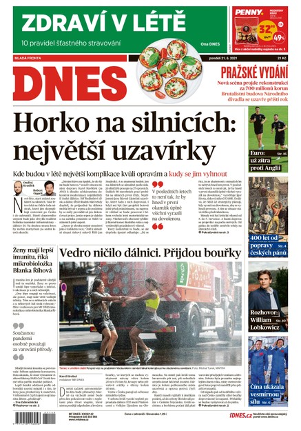 MF DNES - 21.6.2021