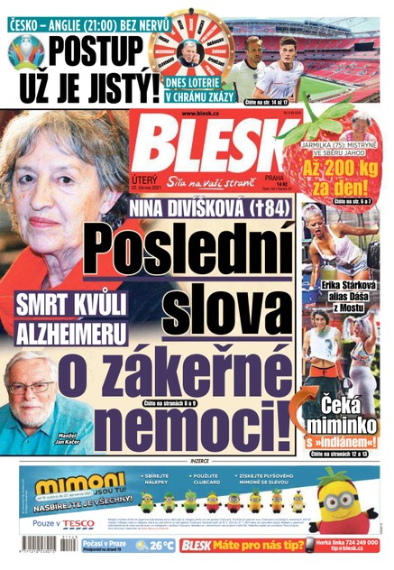 Blesk - 22.6.2021