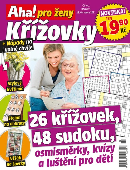 AHA! pro ženy Křížovky - 1/2021