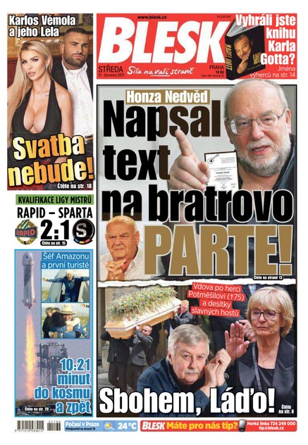 Blesk - 21.7.2021