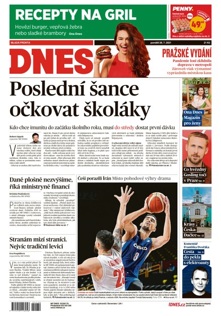 MF DNES - 26.7.2021