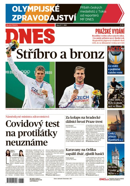 MF DNES - 27.7.2021