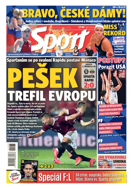 Sport - 29.7.2021