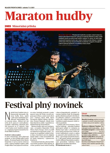 MF DNES Vysočina extra - 7.8.2021