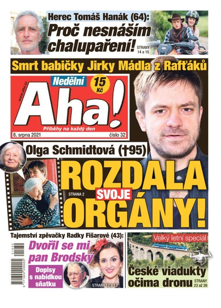 Nedělní AHA! - 8.8.2021