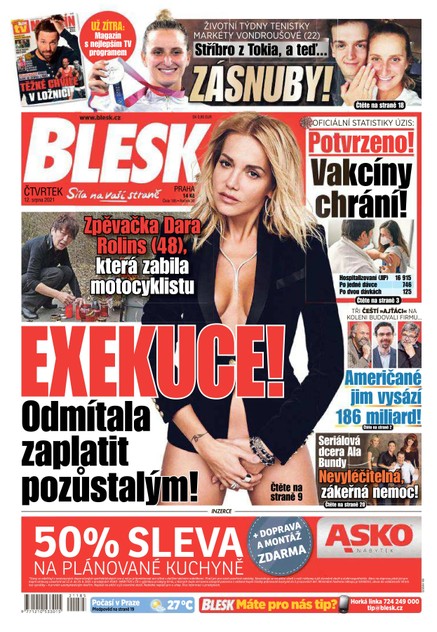 Blesk - 12.8.2021