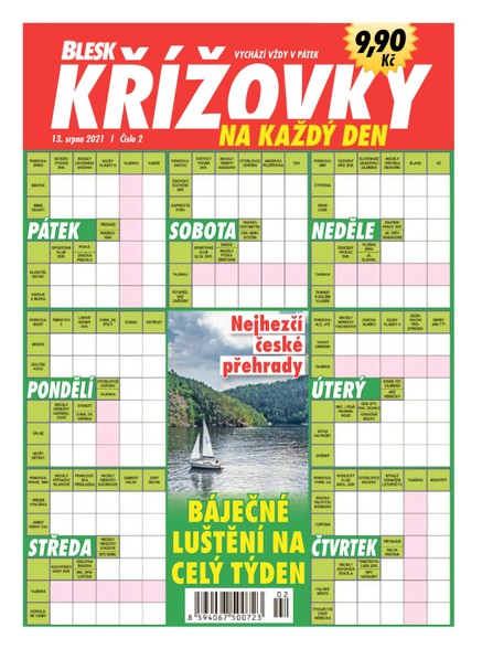 Blesk křížovky na každý den 2/2021
