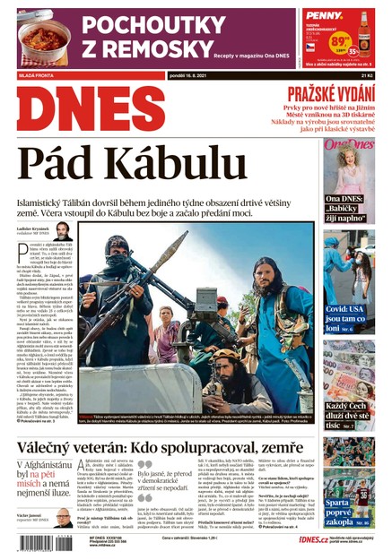 MF DNES - 16.8.2021