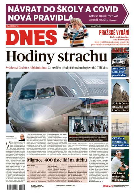 MF DNES - 17.8.2021