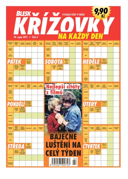 Blesk Křížovky na každý den - 03/2021