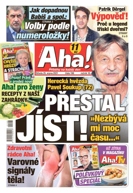 AHA! - 25.8.2021