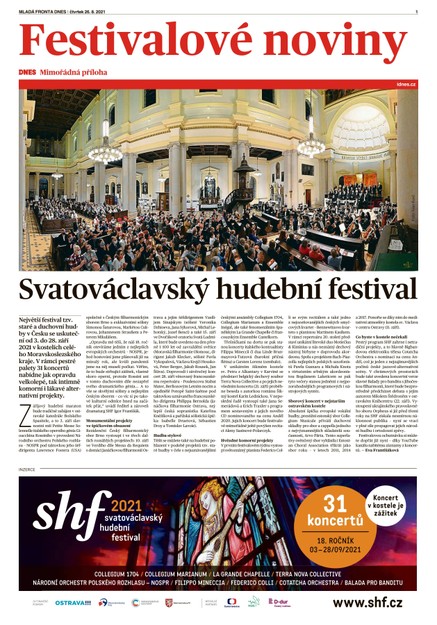 MF DNES Ostrava extra - 26.8.2021