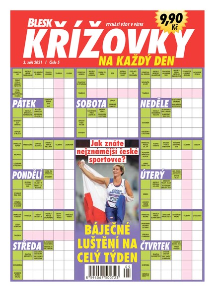 Blesk Křížovky na každý den - 05/2021- 
