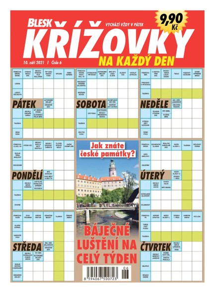 Blesk Křížovky na každý den - 06/2021 - 