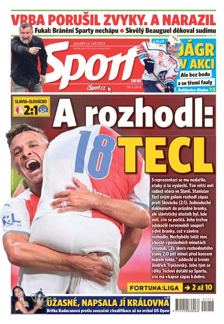 Sport - 13.9.2021