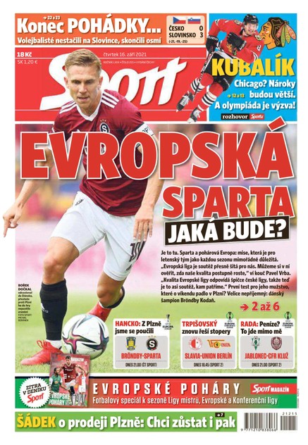 Sport - 16.9.2021