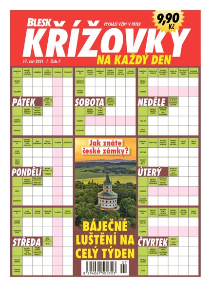 Blesk Křížovky na každý den - 07/2021