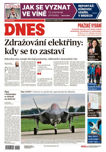 MF DNES - 18.9.2021