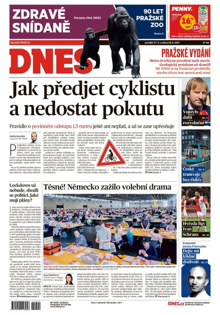 MF DNES - 27.9.2021