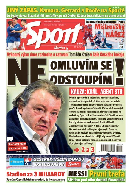 Sport - 29.9.2021