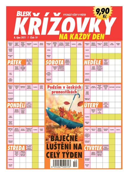 Blesk Křížovky na každý den - 10/2021