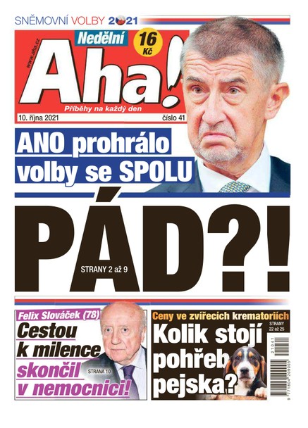 Nedělní AHA! - 10.10.2021