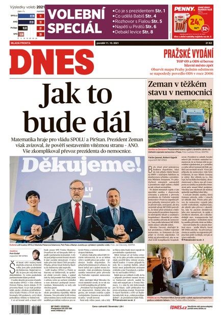 MF DNES - 11.10.2021