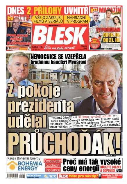 Blesk - 16.10.2021