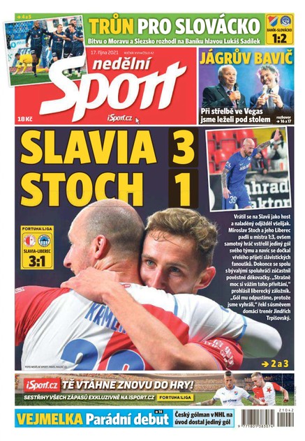 Nedělní Sport - 17.10.2021