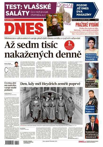 MF DNES - 27.10.2021