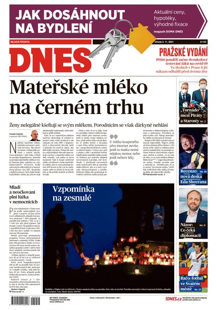 MF DNES - 3.11.2021