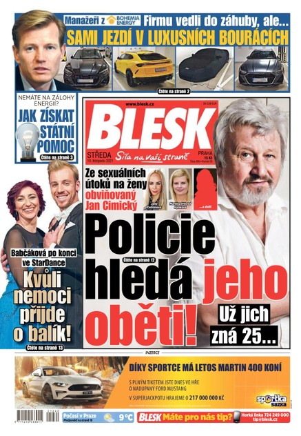 Blesk - 10.11.2021