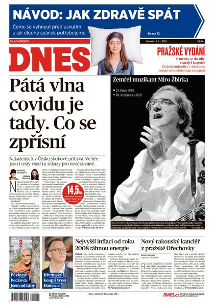 MF DNES - 11.11.2021