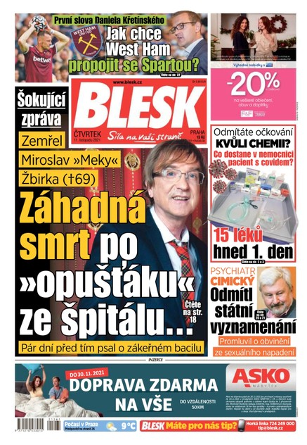 Blesk - 11.11.2021