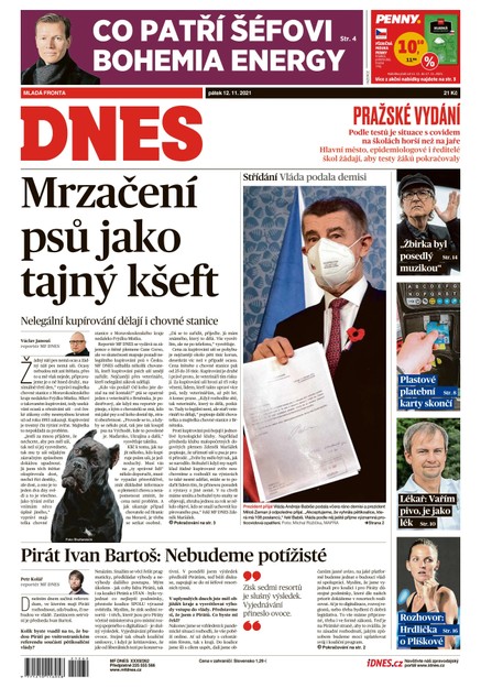 MF DNES - 12.11.2021