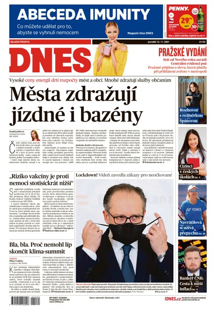 MF DNES - 15.11.2021