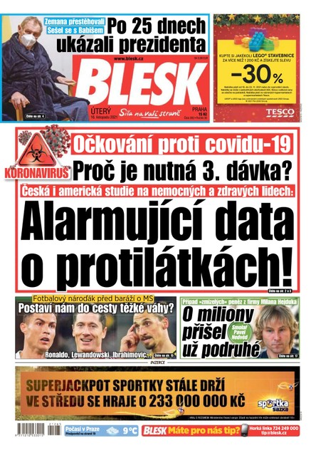 Blesk - 16.11.2021