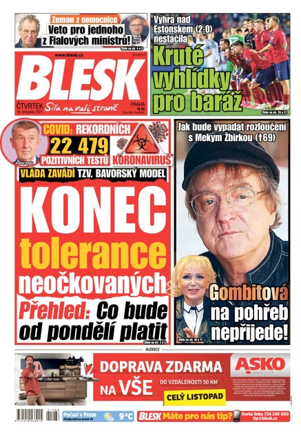 Blesk - 18.11.2021
