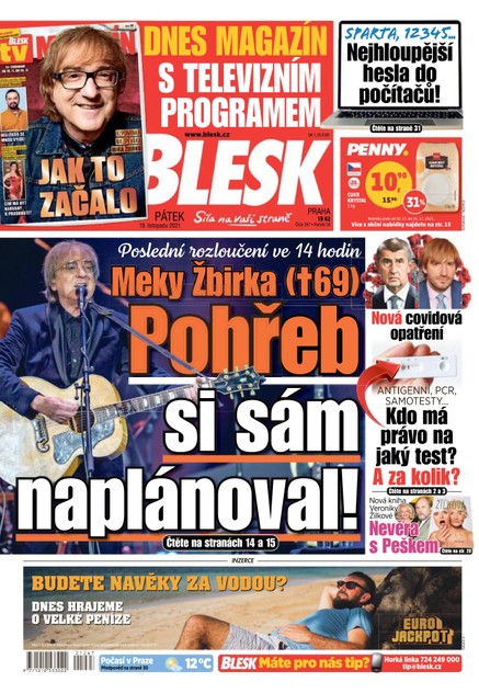 Blesk - 19.11.2021