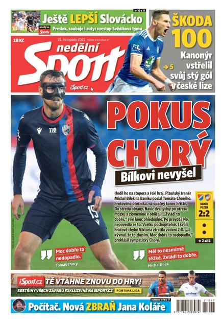 Nedělní Sport - 21.11.2021