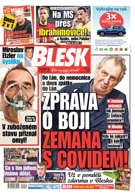 Blesk - 27.11.2021