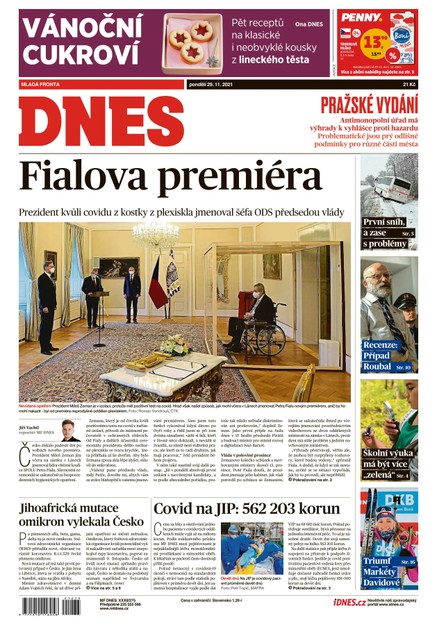 MF DNES - 29.11.2021