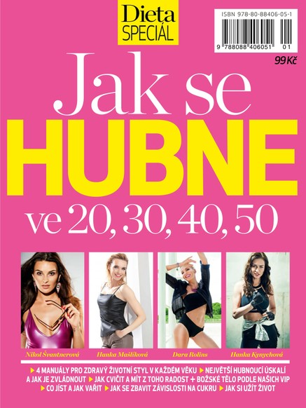 Jak se hubne ve 20, 30, 40, 50