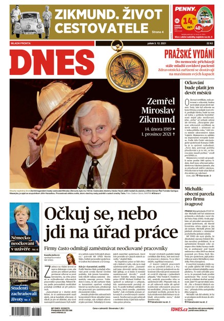 MF DNES - 3.12.2021