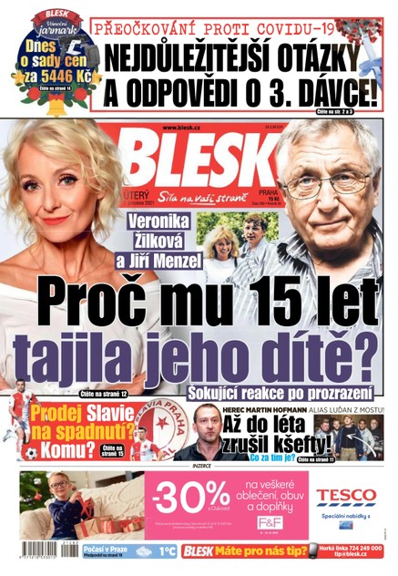 Blesk - 7.12.2021