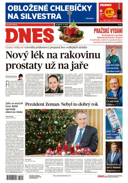 MF DNES - 27.12.2021
