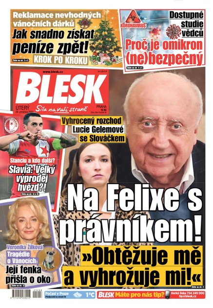 Blesk - 28.12.2021