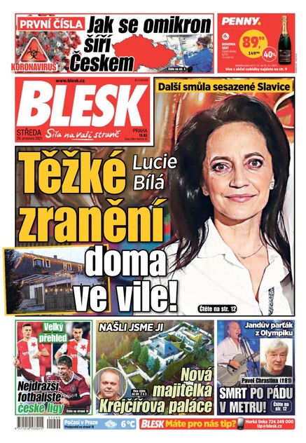Blesk - 29.12.2021