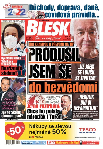 Blesk - 4.1.2022